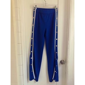 Sorella blue snap button Lounge sweatpants pants